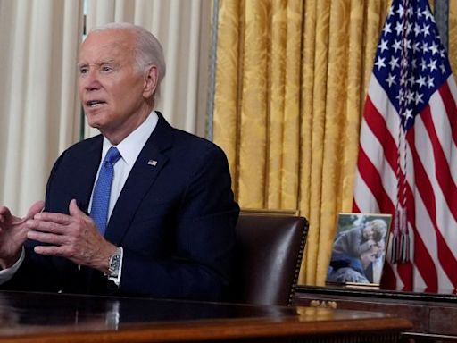 Biden’s Oval Office address now hands debate over democracy to Harris | CNN Politics