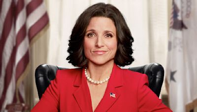 Julia Louis-Dreyfus claims her Veep character isn't based on Harris