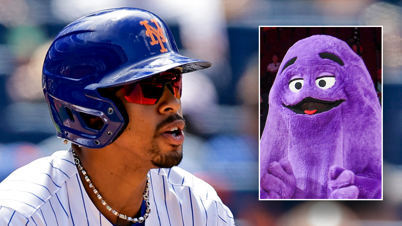 Why Mets fans believe Grimace, the purple McDonald's character, is saving the season