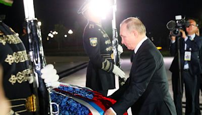 Putin arrives in Uzbekistan on the 3rd foreign trip of his new term