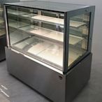 冠億冷凍家具行 保證原裝/金格3尺直角蛋糕櫃(有黑色/白鐵/白色)/西點櫃、冷藏櫃、冰箱、巧克力櫃/