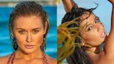 Hunter McGrady, Anne de Paula and More: Swimsuit Models in Vibrant Tie-Dye Body Paint in Anguilla