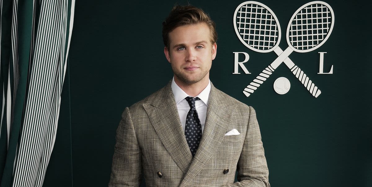 Just When We Thought Leo Woodall Couldn't Get Any Cuter, He Attended Wimbledon
