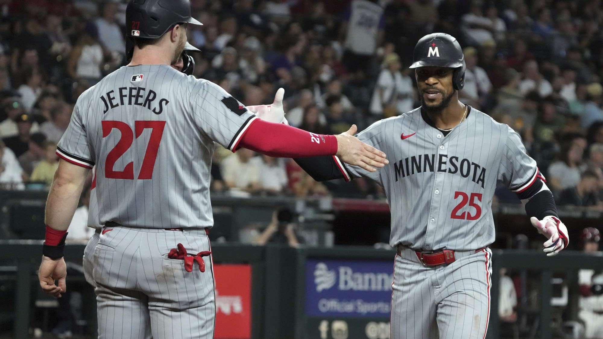 Byron Buxton hits 3-run homer, helps power the Twins to a 13-6 win over Diamondbacks