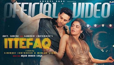 ...Hindi Music Video For Ittefaq By Savera And Siddhant Chaturvedi | Hindi Video Songs - Times of India