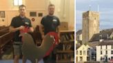 Pembrokeshire town's skyline welcomes return of familiar landmark