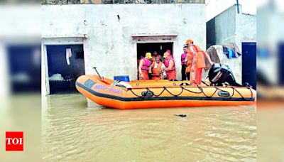 Rajkot: Rain plays havoc in Dwarka | Rajkot News - Times of India