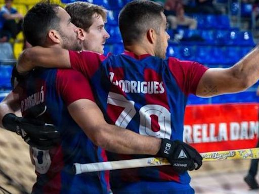 6-3. Joao Rodrigues y Xavi Barroso dan el primer punto de las semifinales al Barça