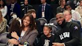 LeBron James Greets Kobe Bryant's Daughters at the NBA All-Star Game — See the Sweet Moment!