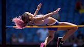 Katarina Johnson-Thompson trails Nafissatou Thiam after two events in heptathlon