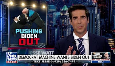 JESSE WATTERS: Biden is finding out the Democrat machine is the most powerful thing in Washington