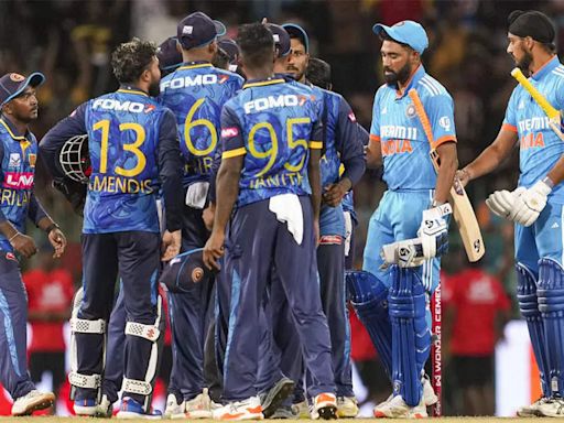 Confusion: Why there was no 'Super Over' in the tied first ODI between India and Sri Lanka | Cricket News - Times of India