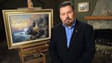 Thomas Kinkade’s serene paintings hung in one of 20 American homes — as he hid a vault of tortured art