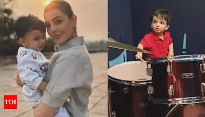 Kajal Aggarwal gets emotional as she shares a heartwarming birthday wish for her son Neil as he turns two years old