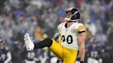 Steelers LB T.J. Watt ruled out for wild-card game against Bills with knee injury