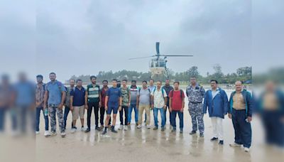 Indian Coast Guard Rescues 14 Indian Crew From Stranded Vessel Near Alibaug