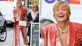 Sharon Stone spotted with walking cane after making unassisted gala appearance