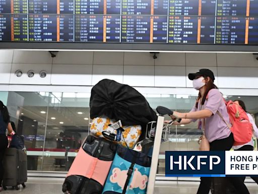 Hong Kong airport affected by global Microsoft outage as airlines move to manual check-in