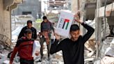 EUA construye muelle para entrega de ayuda humanitaria en Gaza