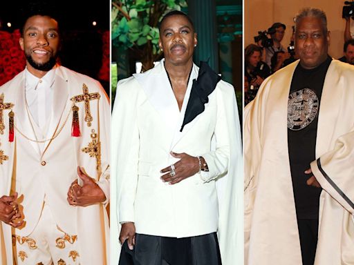 Colman Domingo's Honors Chadwick Boseman and André Leon Talley with his Look at the 2024 Met Gala