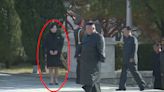 North Korean pop star 'who had love child with Kim' spotted at his side