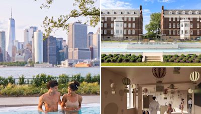 NYC’s $50M QC NY spa on Governors Island announces an expansion set to open this summer