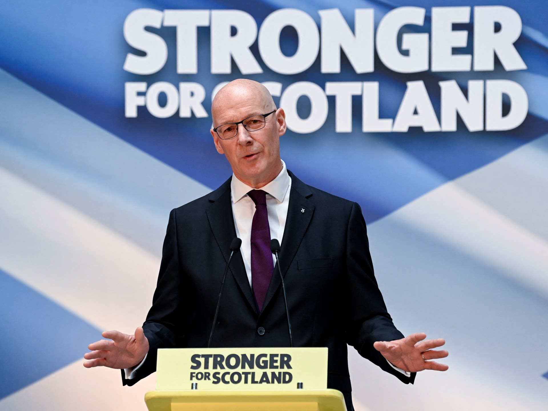 John Swinney elected as new Scotland leader