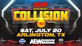 All Elite Wrestling anuncia parte de la cartelera de AEW Collision del 20 de julio