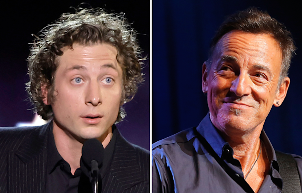 Jeremy Allen White says Bruce Springsteen texts ‘like a boss’ ahead of biopic portrayal