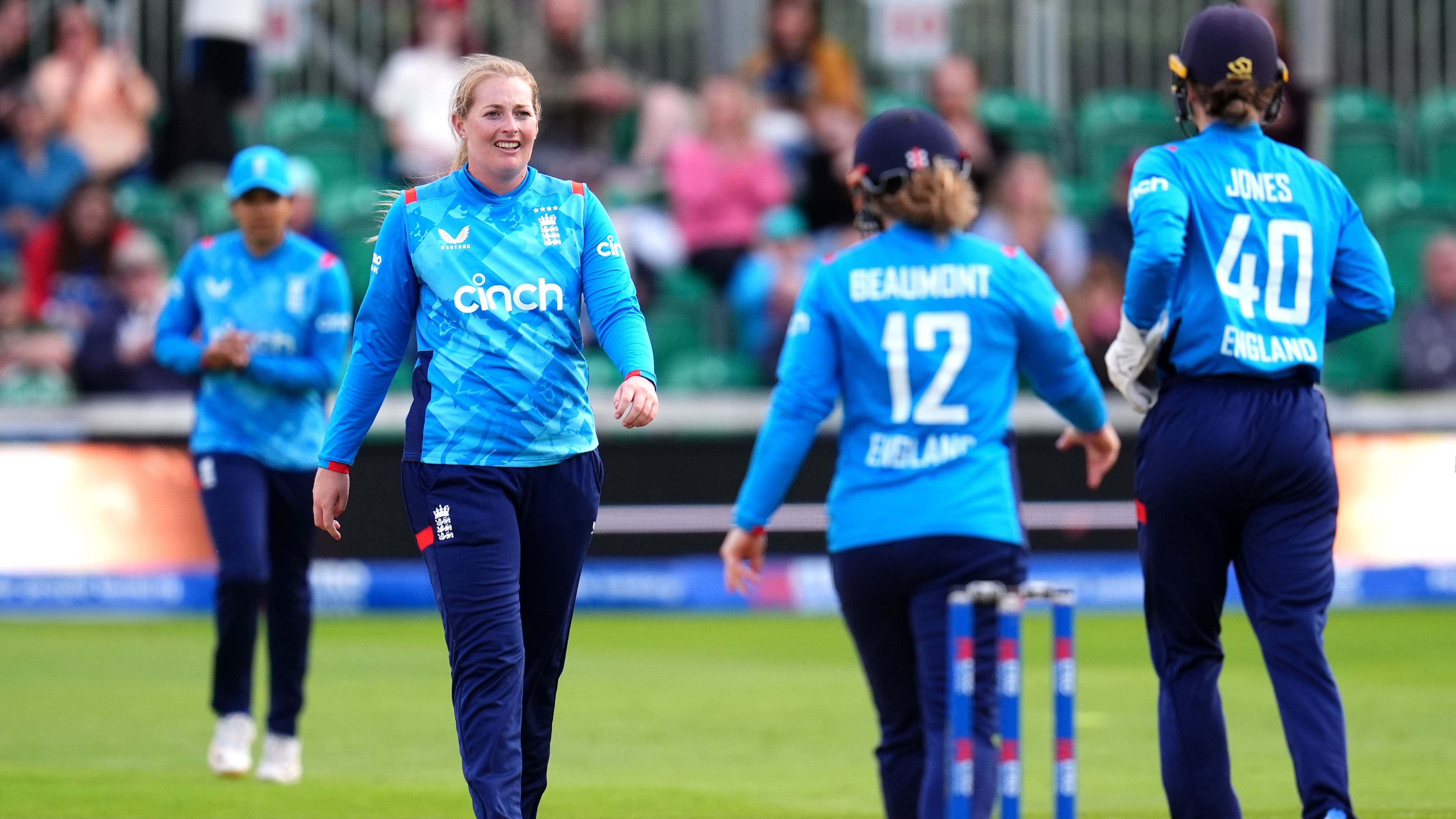 Sophie Ecclestone wants World Cup or Ashes win after another personal milestone