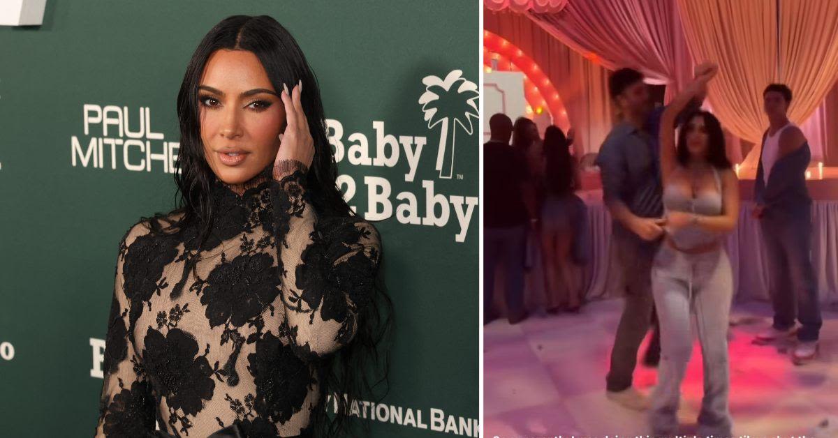 Kim Kardashian and Britney Spears' Manager Cade Hudson Show Off Wild Dance Moves at Khloé Kardashian's Birthday Bash: Watch