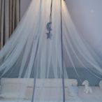 nuskin床蚊帳兒童全罩式通用寶寶蚊帳罩拼接床落地支架防蚊罩