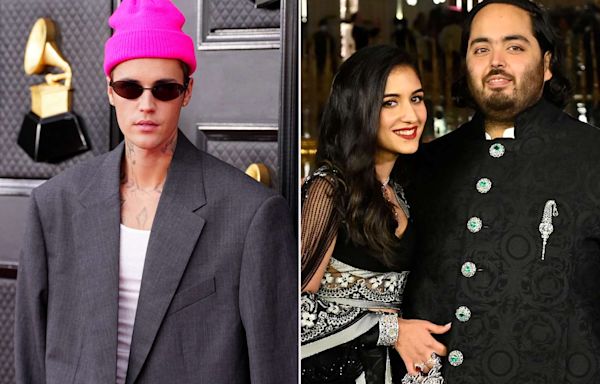 Justin Bieber Performs for Billionaire Heir Anant Ambani and His Fiancée Ahead of Their Wedding