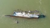 Drought reveals Nazi warship graveyard laden with explosives in the Danube river
