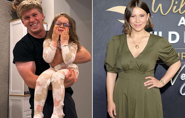 Bindi Irwin's Daughter Grace, 3, Looks All Grown Up as She Tries on Glasses in Snap with Robert Irwin: 'Uncle Life'