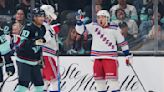 Panarin scores two goals lifting Rangers over Kraken 4-1