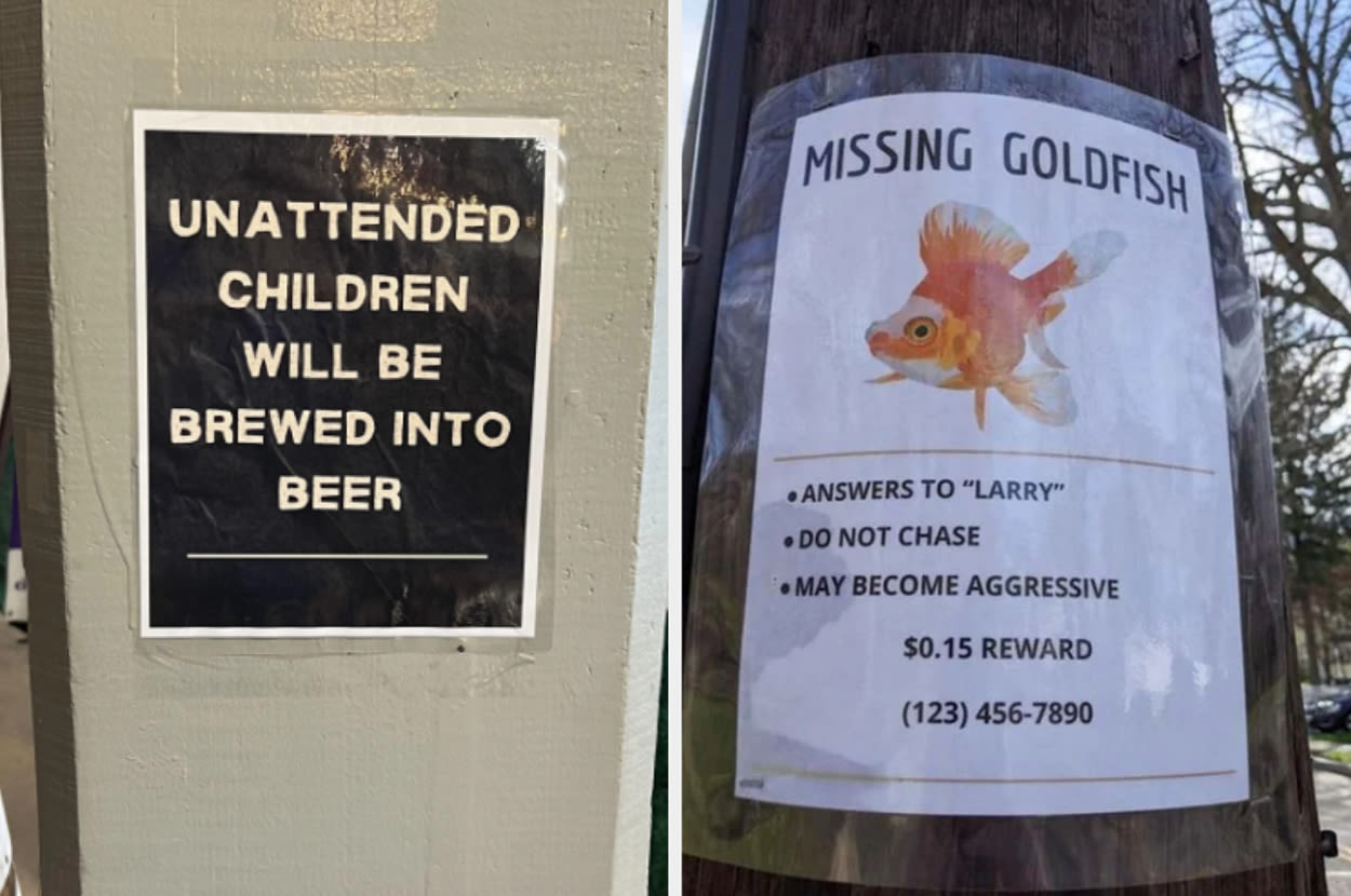 16 Signs From The Past Week That Made Me Laugh So Hard, I Pulled A Muscle In My Back And Shed A Single Tear