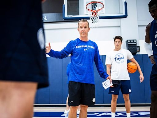 New BYU basketball assistant coach Tim Fanning on how the Cougars landed Egor Demin, Kanon Catchings, and how they are doing in Provo