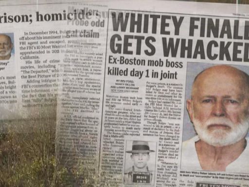 Inmate sentenced in prison killing of infamous Boston gangster James "Whitey" Bulger