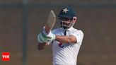 Shan Masood retained as Pakistan Test captain, decision on Babar Azam put on hold | Cricket News - Times of India