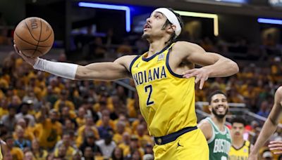 Andrew Nembhard closes postseason with two terrific games, shows high ceiling for Indiana Pacers