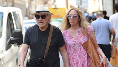 Harvey Keitel, 85, and wife Daphna Kastner, 63, spotted on RARE outing