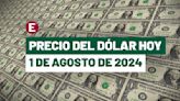 ¡Peso hila segundo día de ganancias! Precio del dólar hoy 1 de agosto de 2024