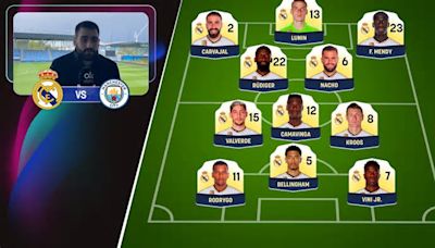 Alineación del Real Madrid contra el Manchester City: Nacho será central y Ancelotti duda con el plan