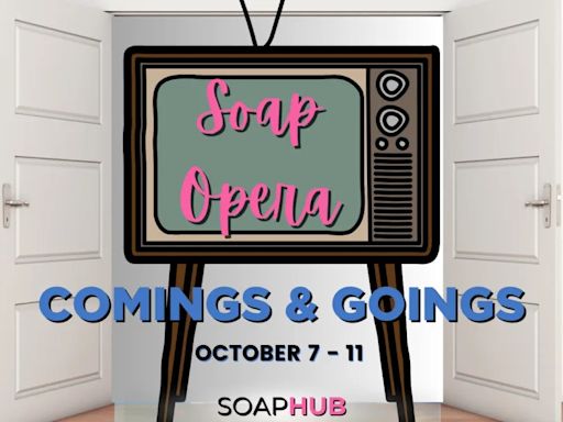 Soap Opera Comings and Goings: Returns, A Wrap and an Exit… for Now