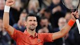 Novak Djokovic rolls into third round of rain-disrupted French Open