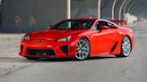 Millionaires, Go Bid On The Reddest Lexus LFA You've Ever Seen