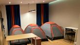 Airbnb owner reopens viral tents in living room for London tourists – and ups their prices