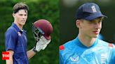 Archie Vaughan and Rocky Flintoff named in England U-19 Test squad against Sri Lanka | Cricket News - Times of India