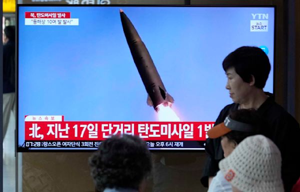 North Korea fires missile barrage toward its eastern waters days after failed satellite launch